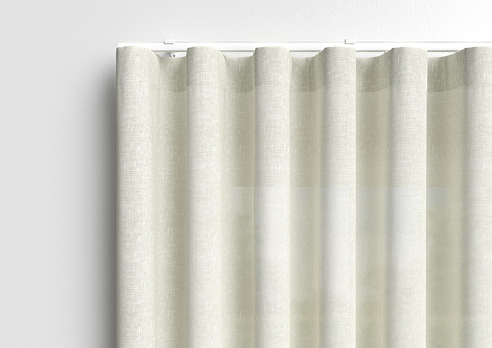 Petra Voile, Simple White - Made to Measure Curtains - Image 14